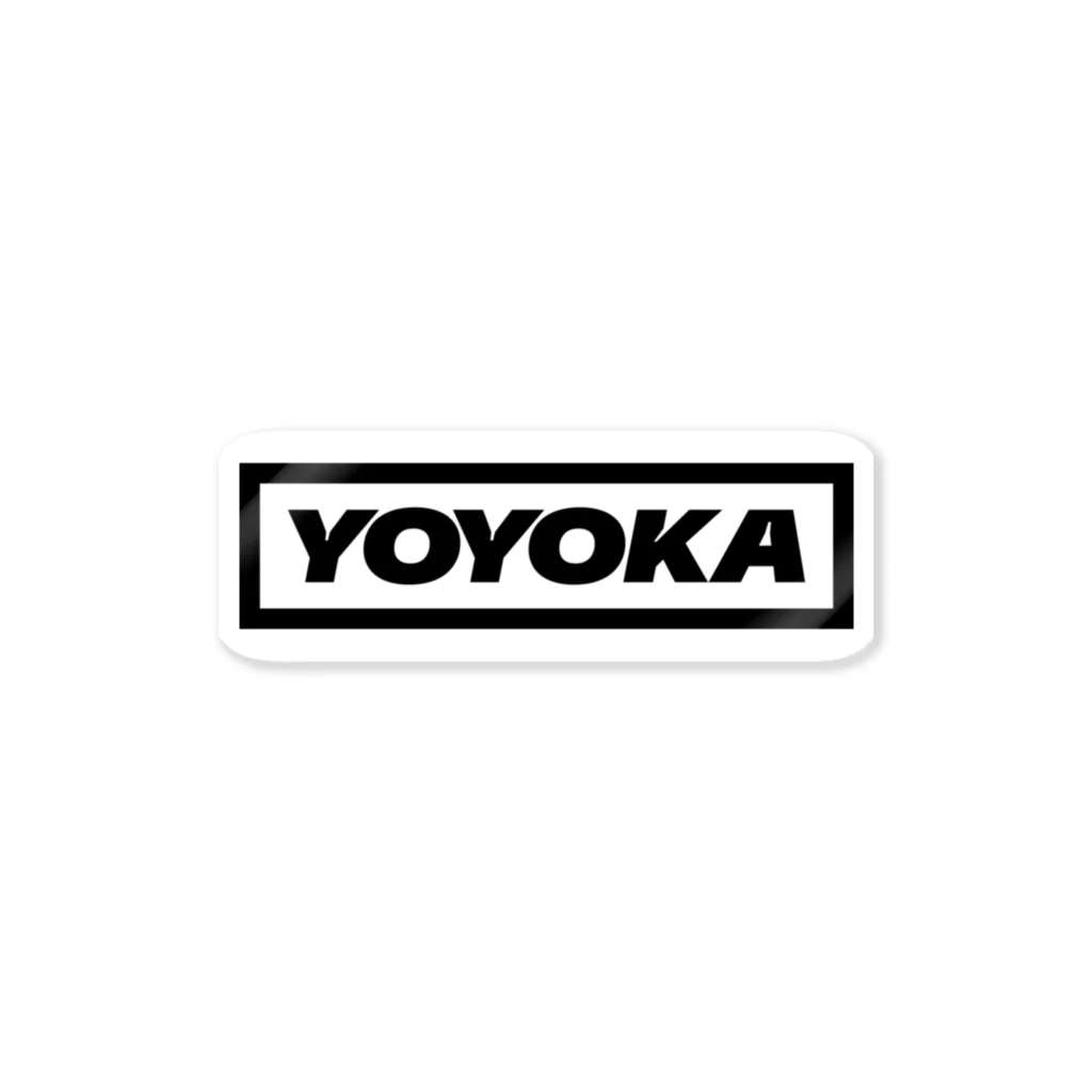 YOYOKAのYOYOKA LOGO ステッカー Sticker