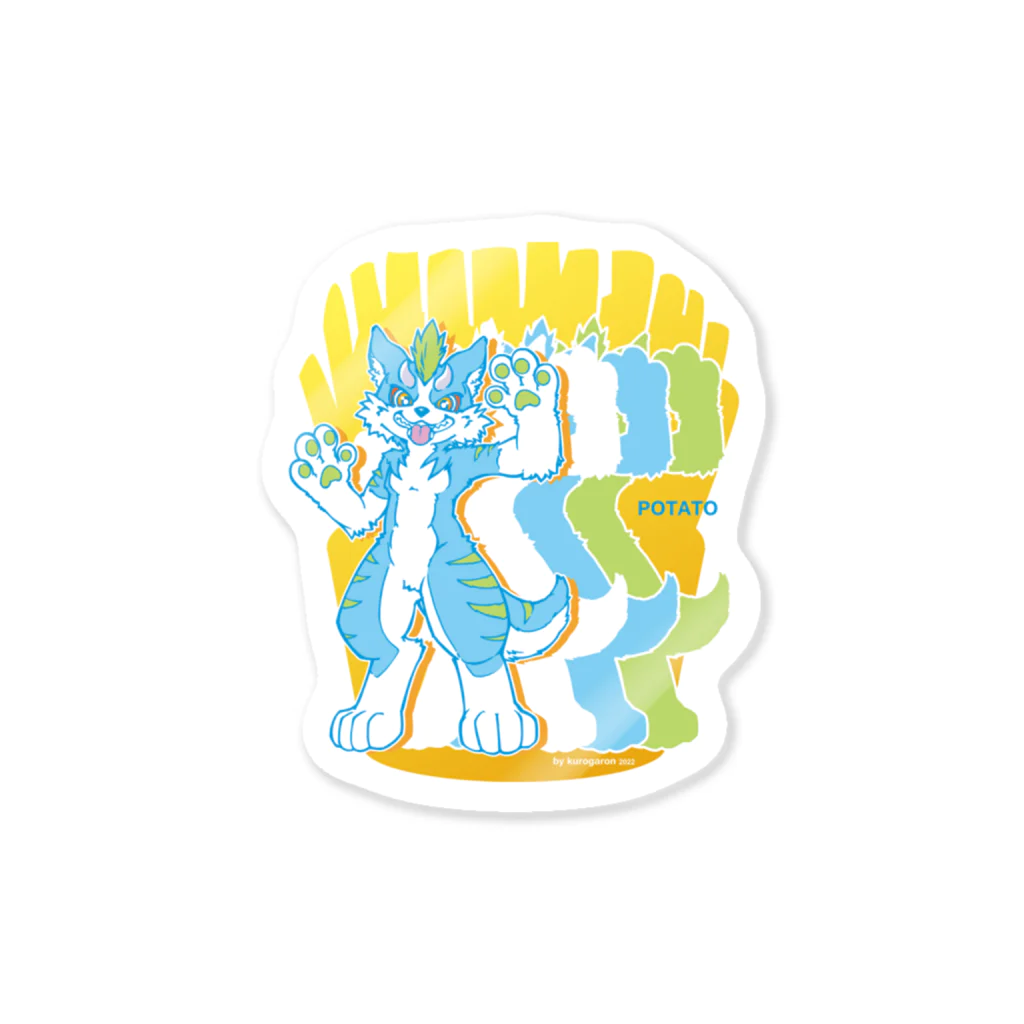 TIGER WINGS webのぽてっちゃん Sticker