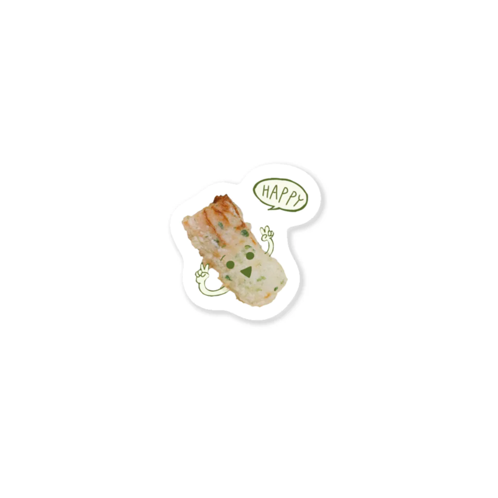 クソザコポテトサラダショップ1号店のちくわのいそべあげくん Sticker