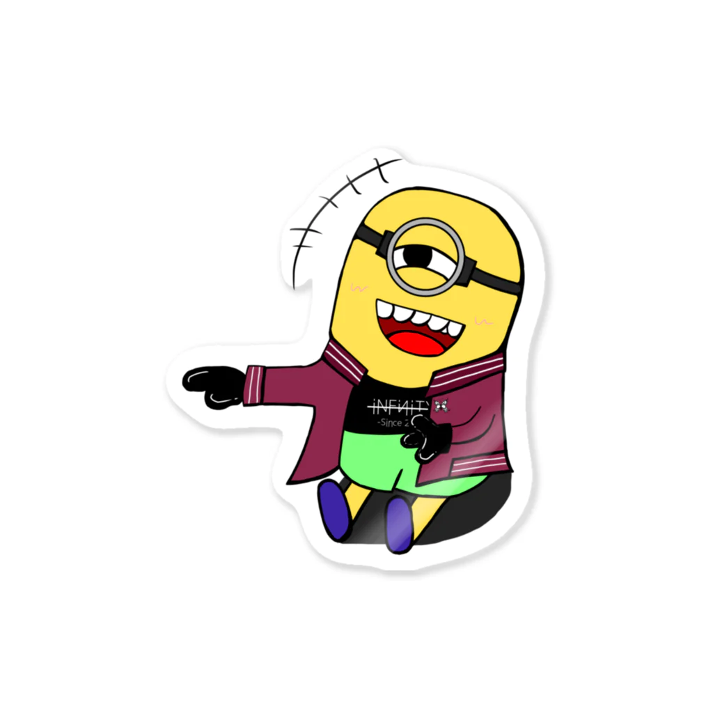 KALEIDO SCOPEのSuzuha_MiNiON Sticker