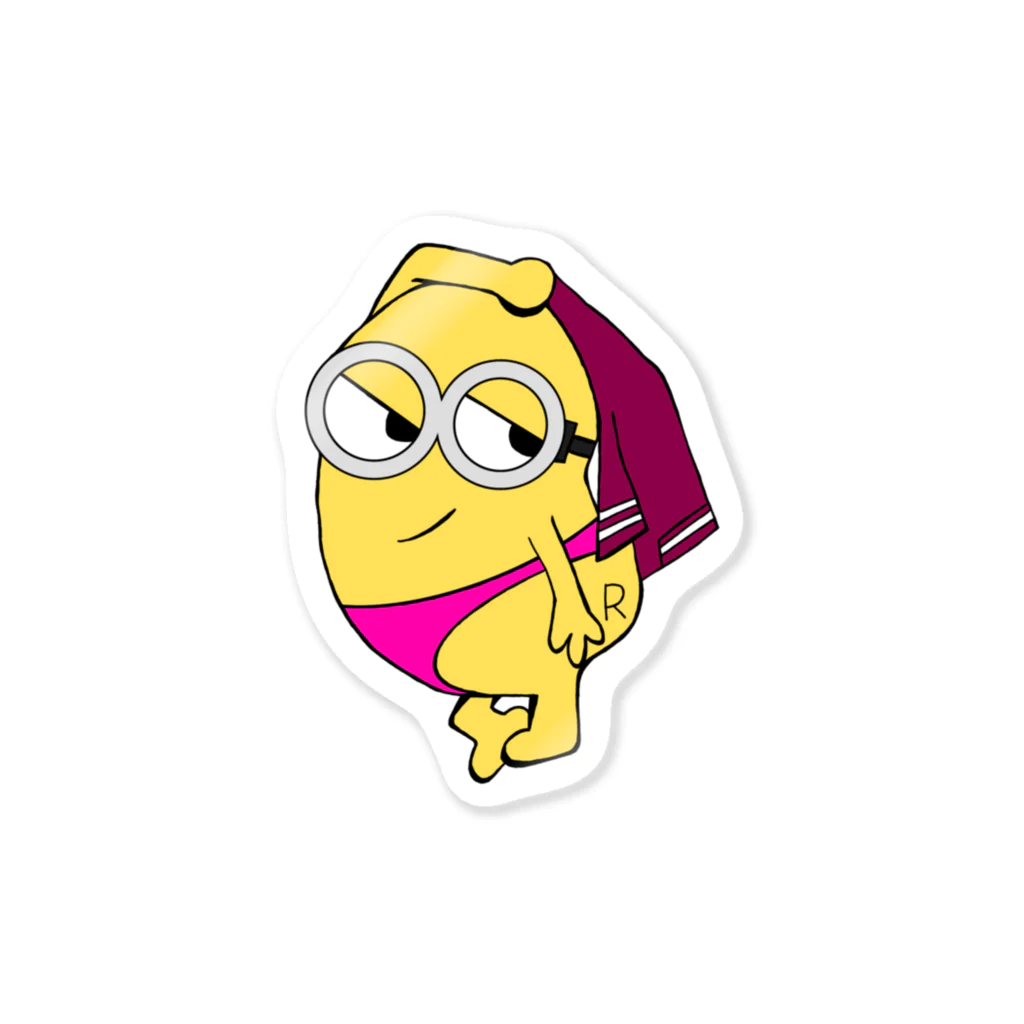 KALEIDO SCOPEのririkasan_MiNiON Sticker