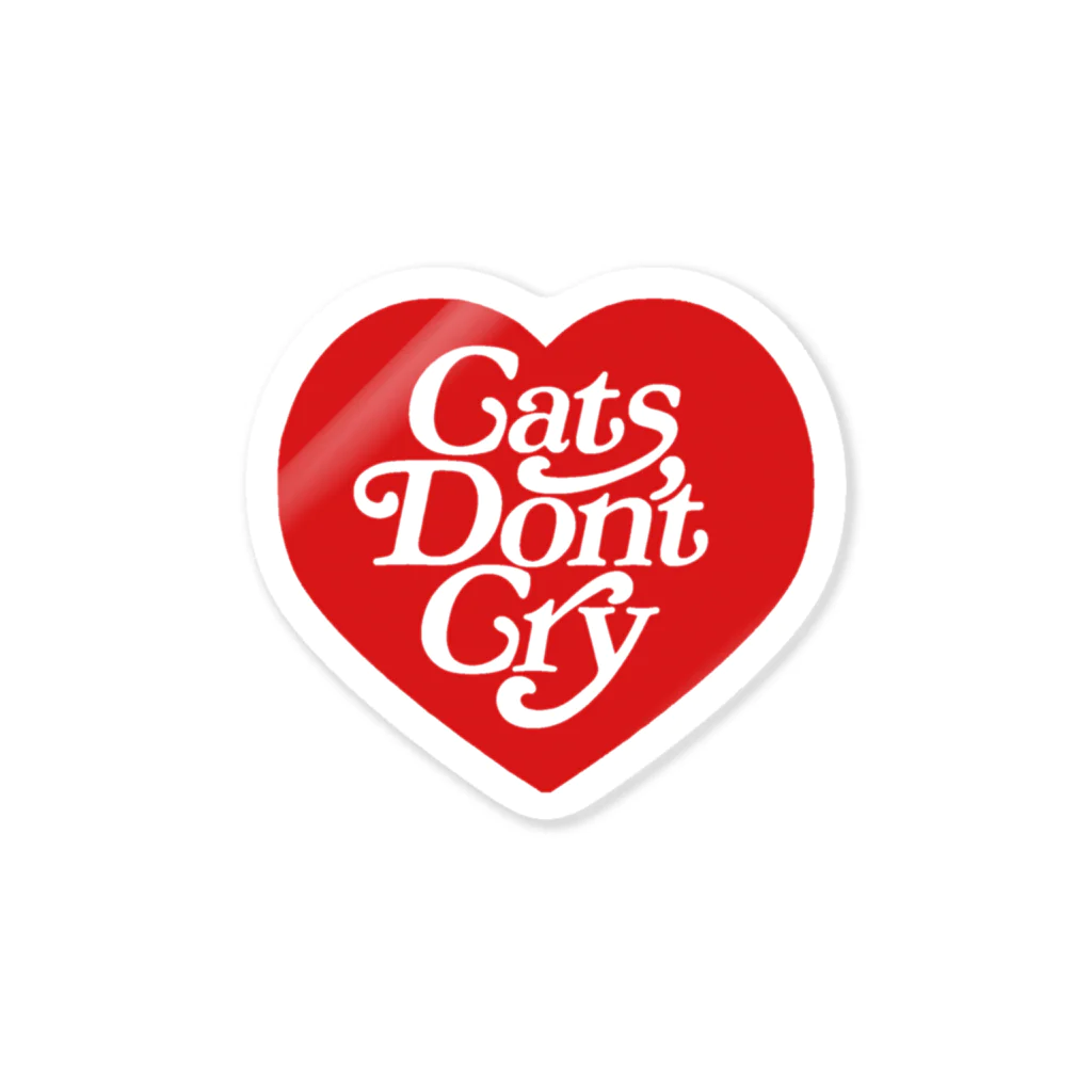 minamidesuのCat's dont Cry ステッカー