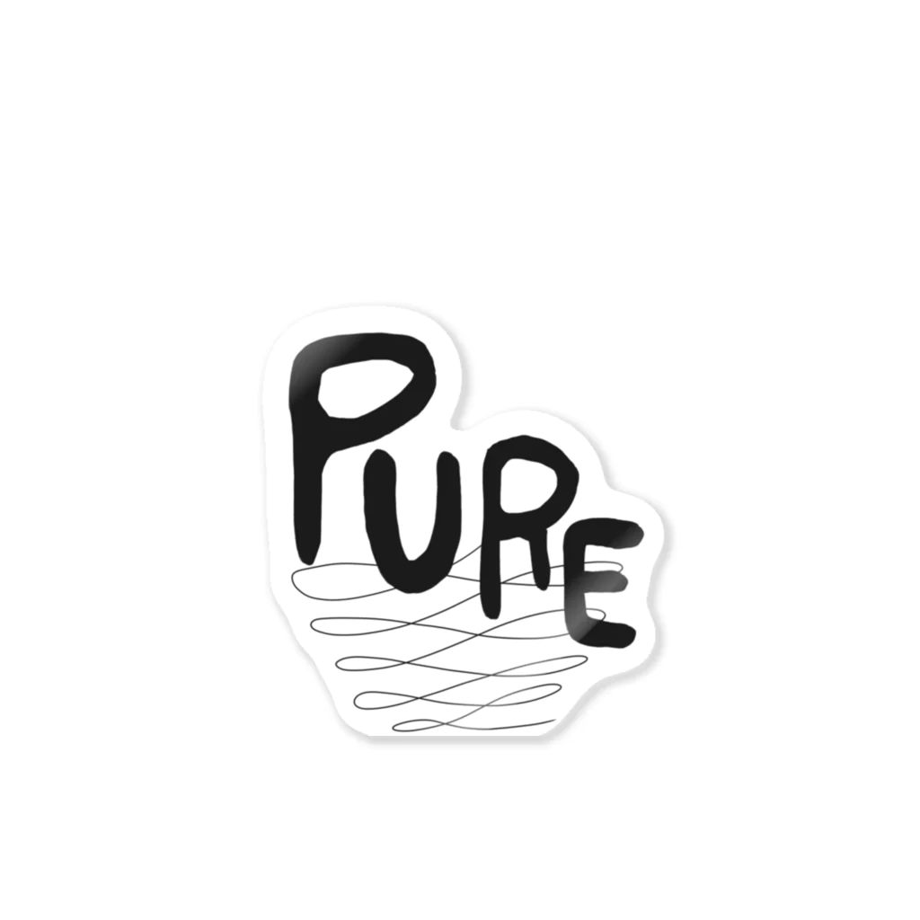 すずらんのPURE ステッカー