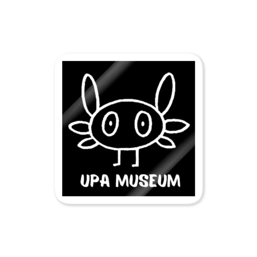 upa_museumのロゴグッズ ステッカー