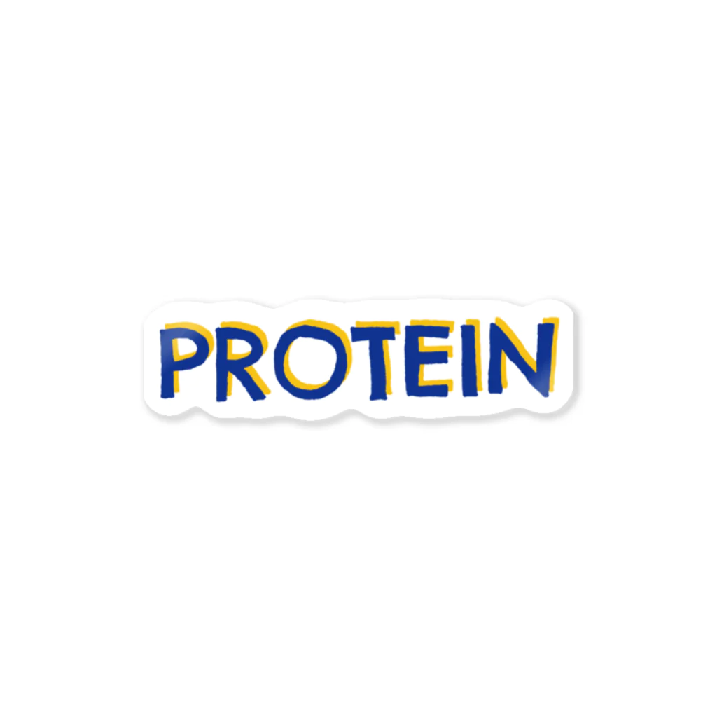 scbのナニワトモアレPROTEIN ステッカー