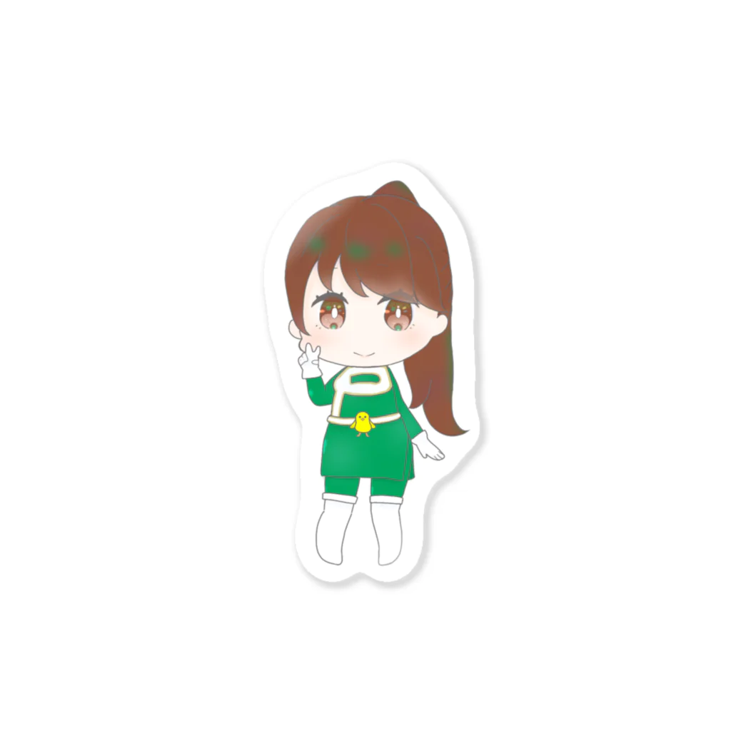 田中かなたのピカグリーン Sticker