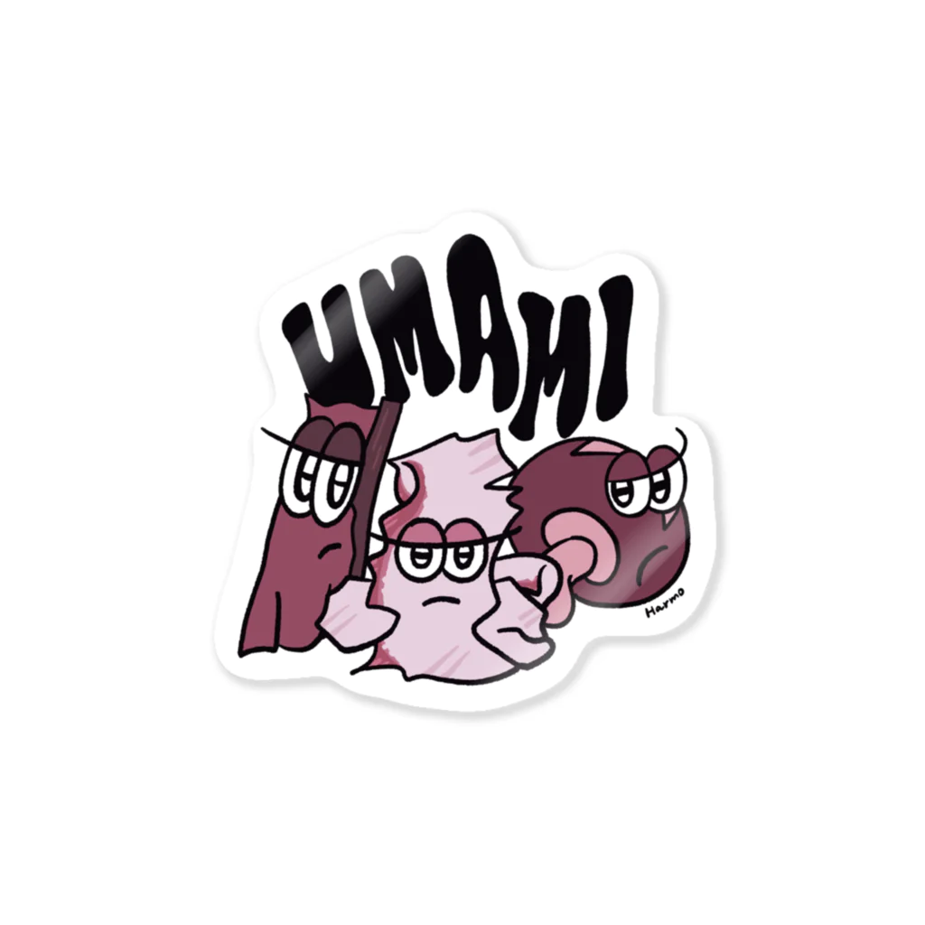 HarmoのUMAMI Pink Sticker