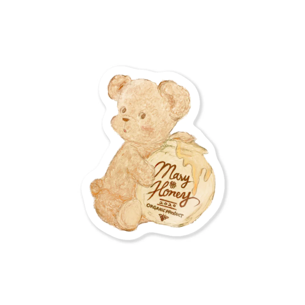 はなえみひまり ❁ maryhoney ❁のくまのヘーゼル Sticker