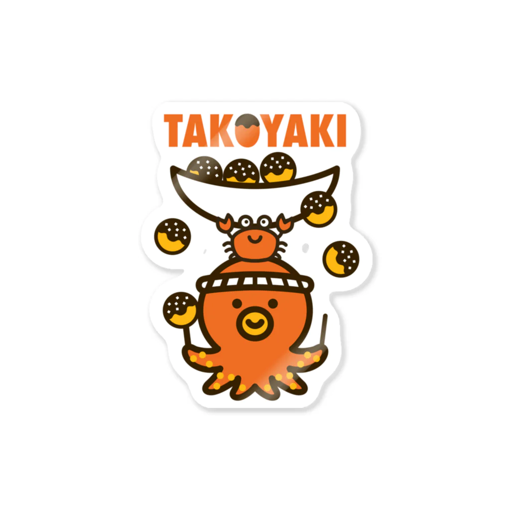 チップクラップのたこ丸くん Sticker