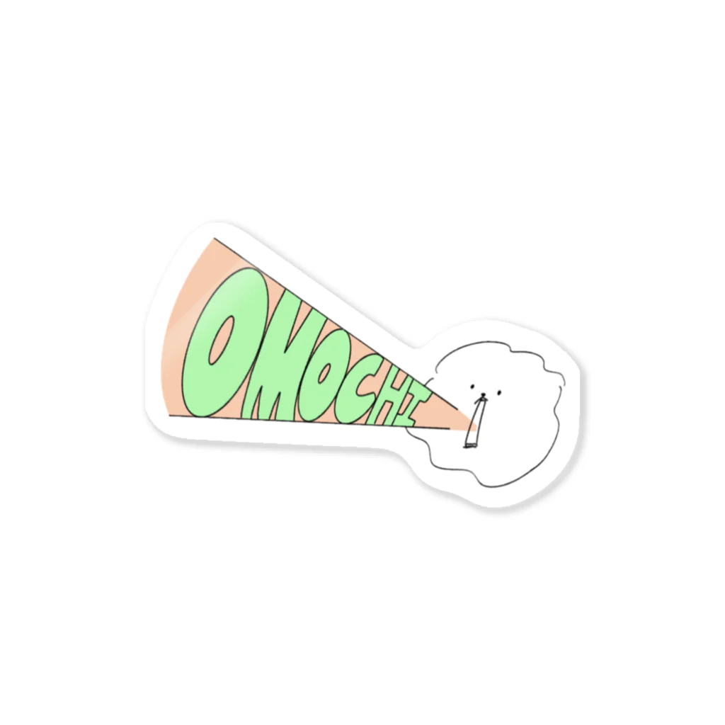 ﾀｹﾁのOMOCHI Sticker