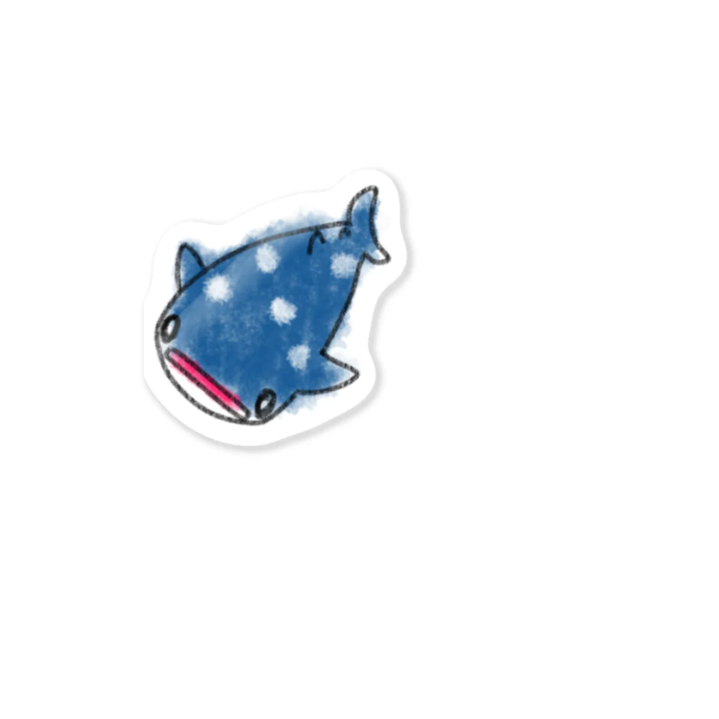 BLUET0PAZのじんべざめ Sticker