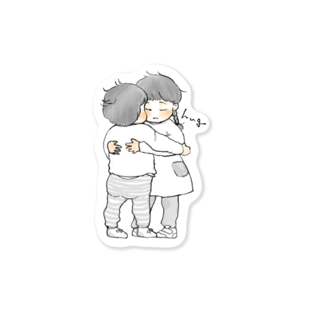 いちまいのhug Sticker