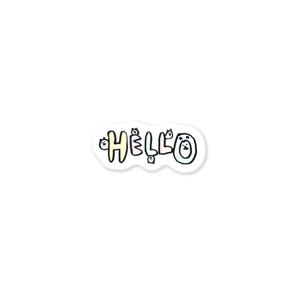 根本 愛子 （ TLKY. ）のどりぃHELLO Sticker