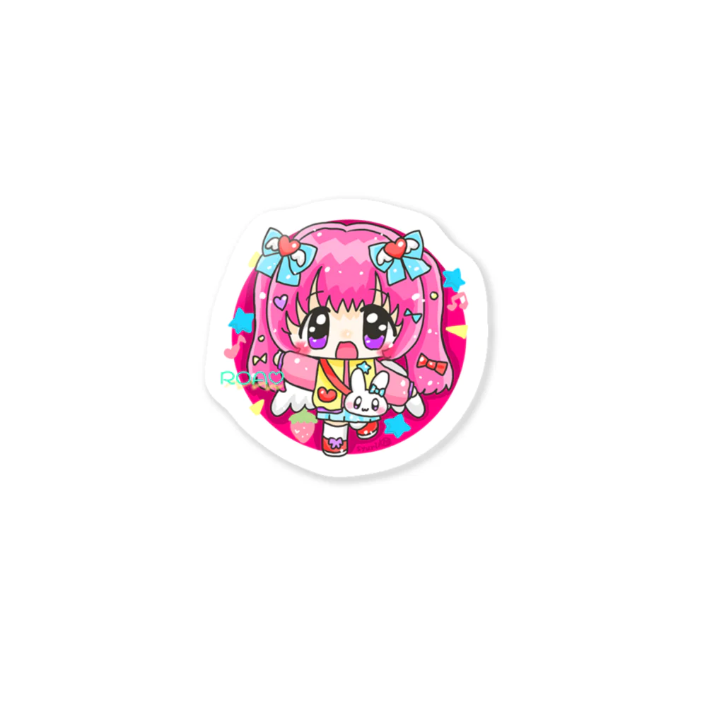 ゆりねのおみせ⋆の♡ろあちゃんのふぁんし～☆デコレーション♡ Sticker