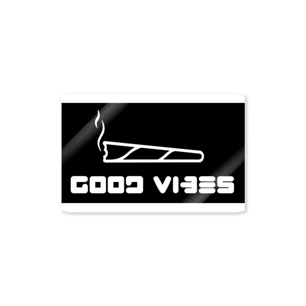 GainaのGood Vibes ステッカー