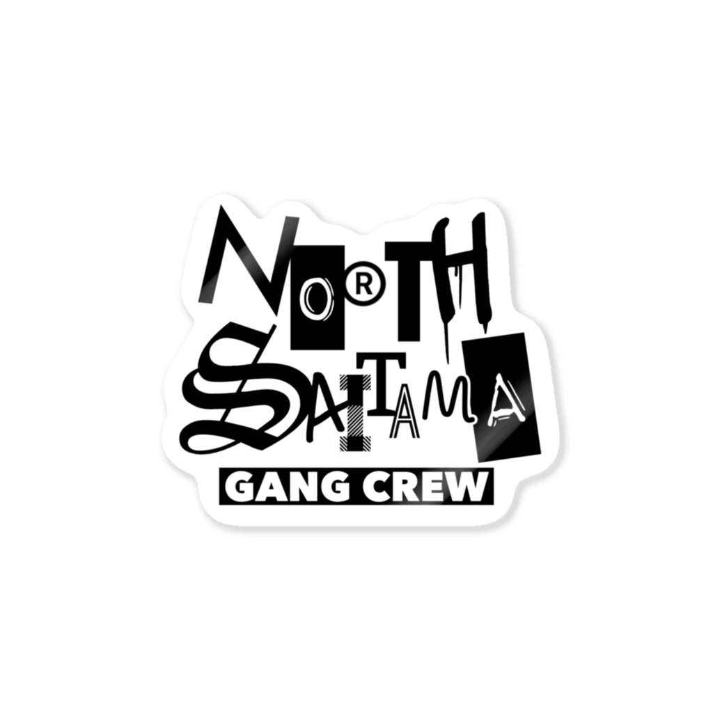 NORTH SAITAMA GANG CREWのNSGC sticker Sticker