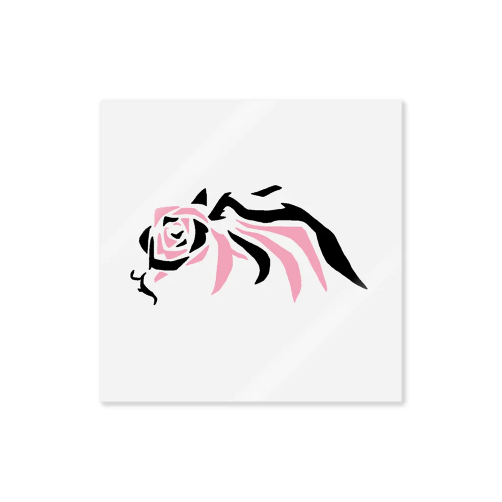 LUSTGOATの薔薇 Sticker