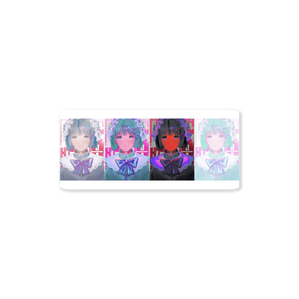 めぬここの女の子1.1 Sticker