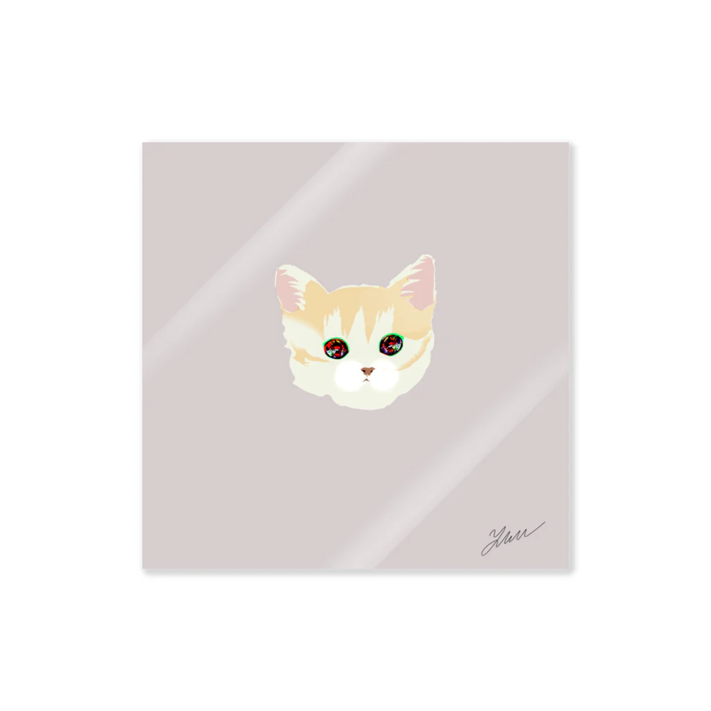 Miyahara_yuuのちゃこねこ ステッカー