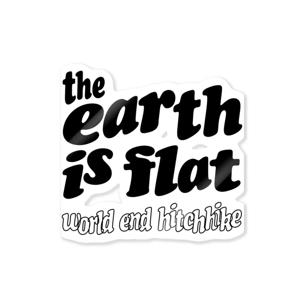 ワールドエンド ヒッチハイクのデ・ラ・アース　De La Earth Sticker