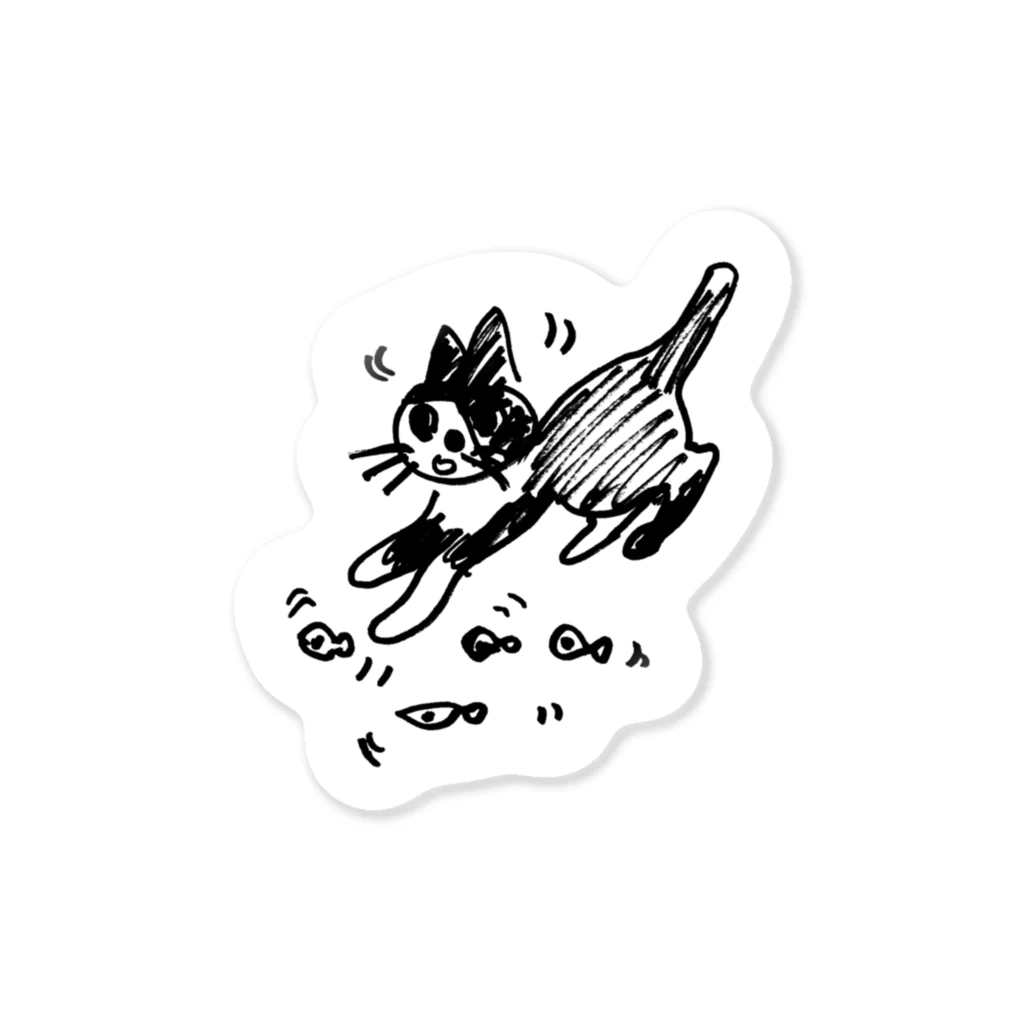 zoomieのシャー猫にこちゃ Sticker