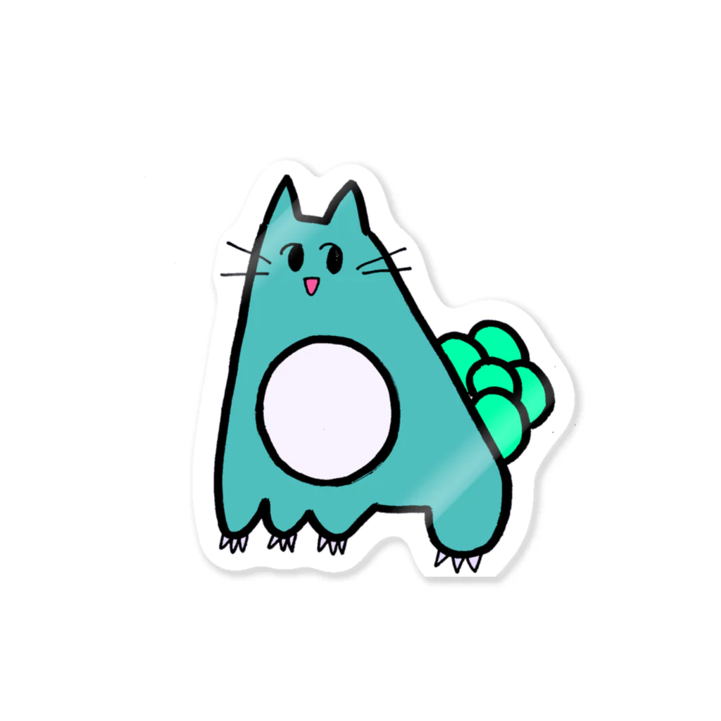 物欲センターのパチモンねこねこ Sticker