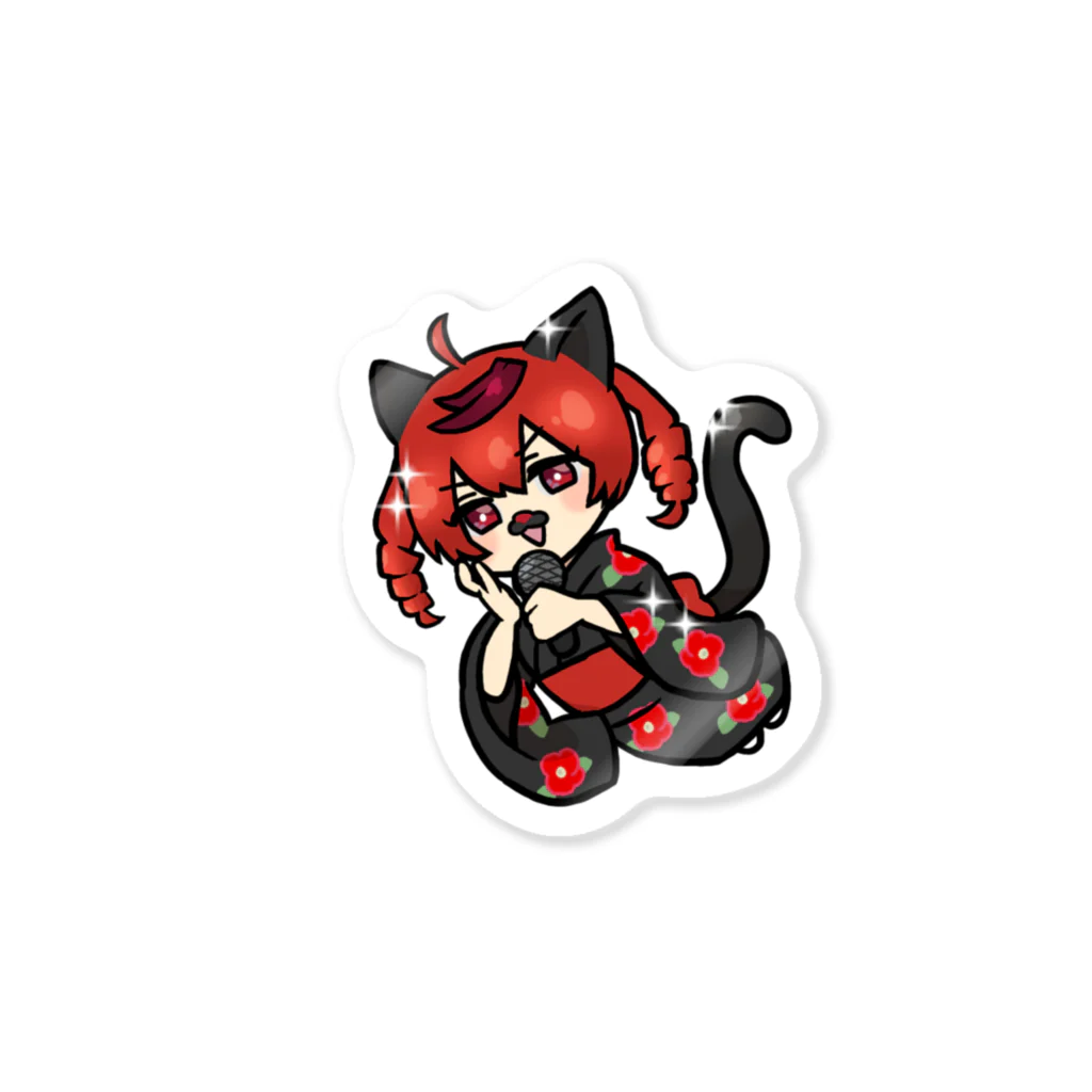 Phoenix Tempsの文庫むすび 猫の日2022 Sticker