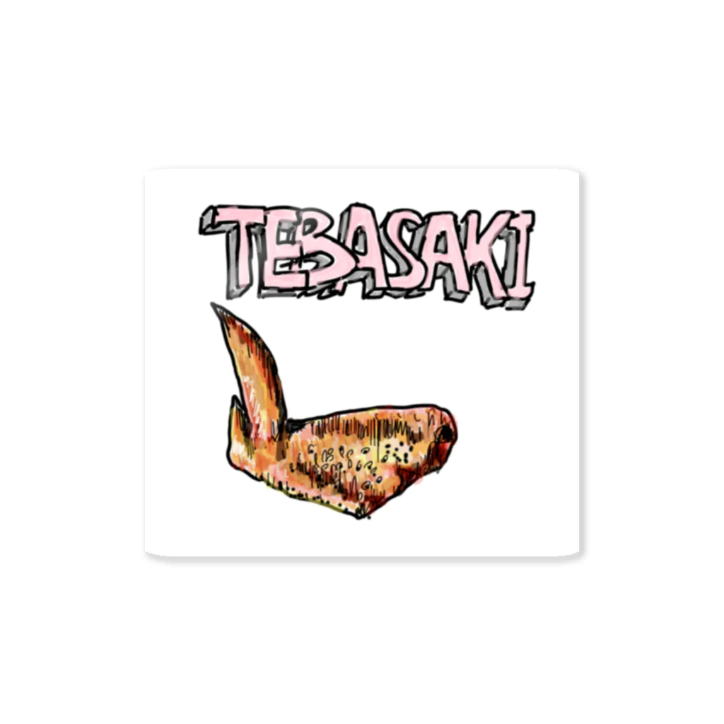 リーマン絵師のTEBASAKI ステッカー