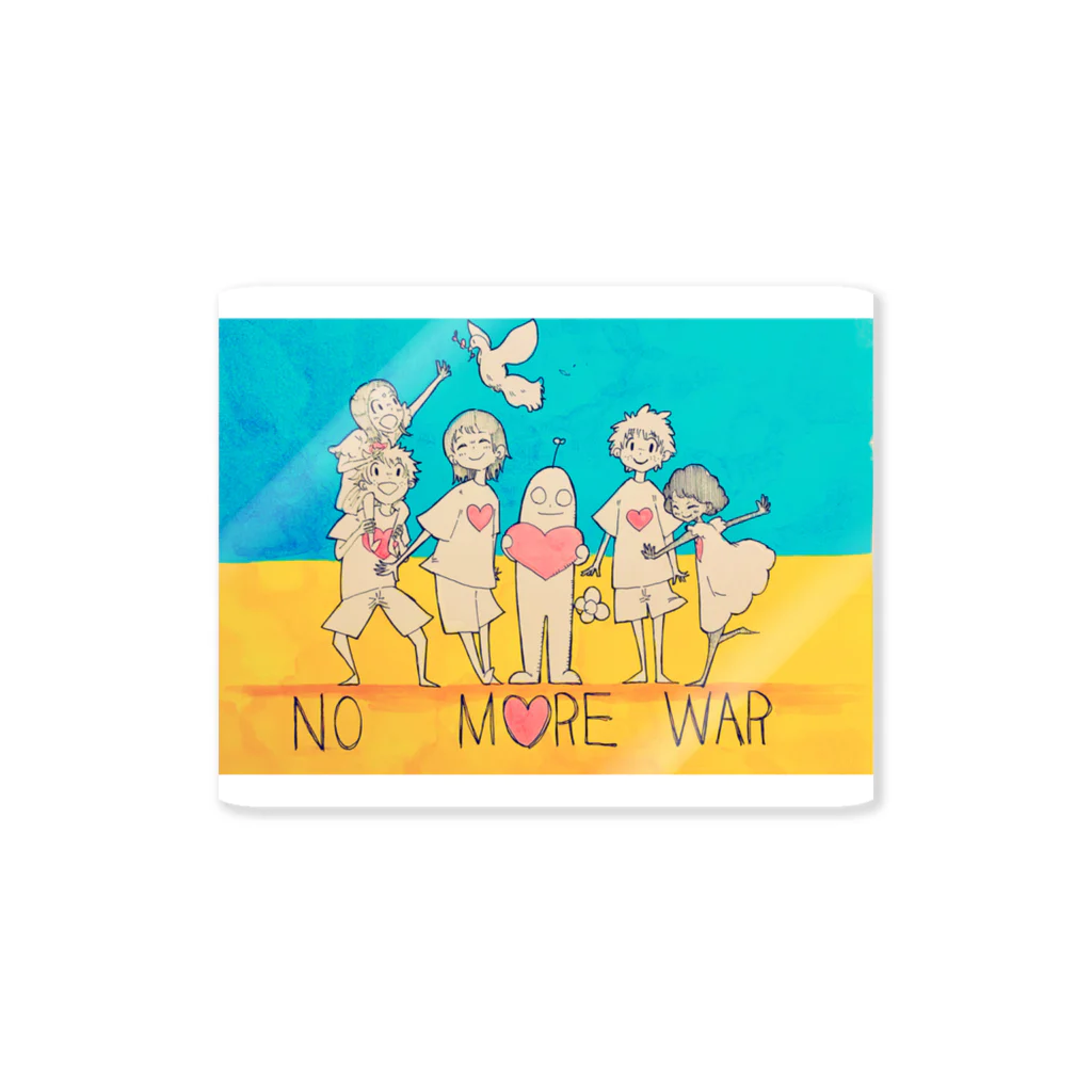 TAMEPANDA presents L♡BSTeRRRのNo more war  Sticker