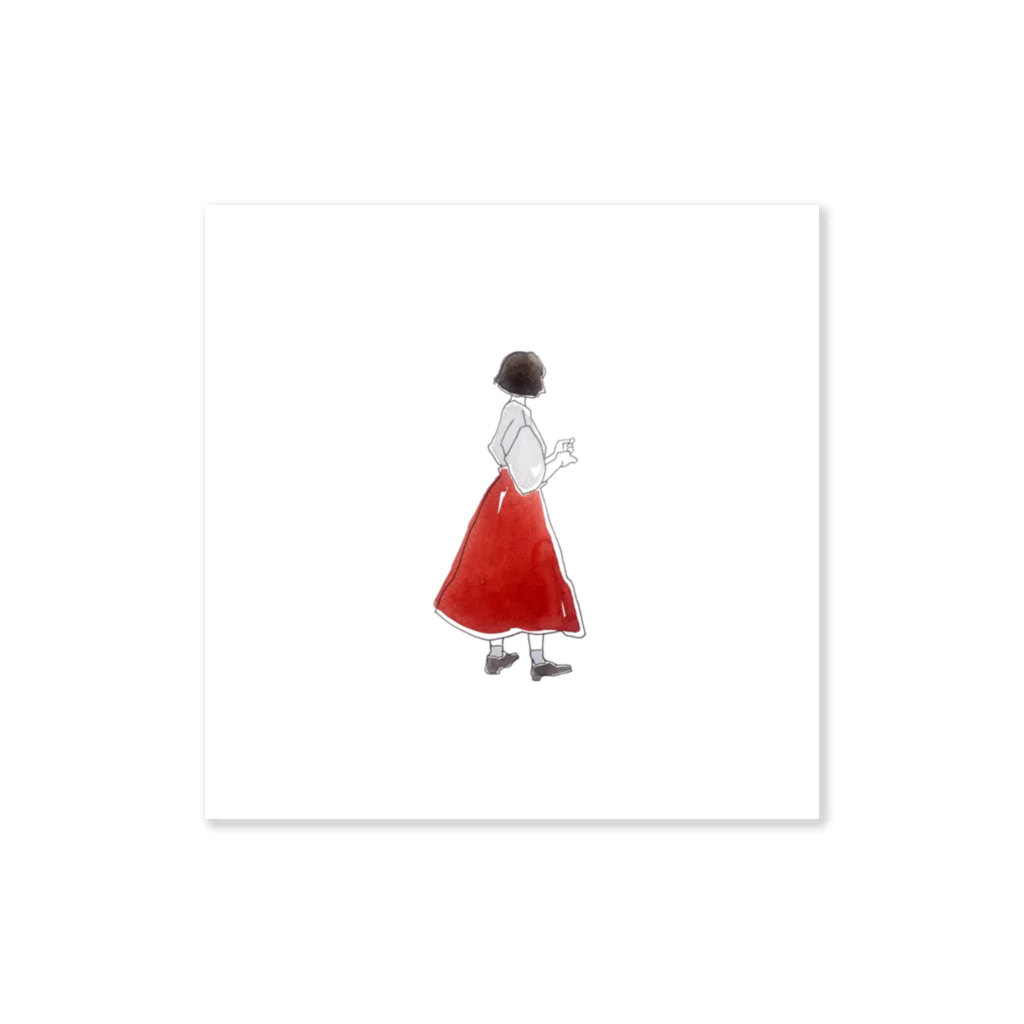 Red Appleのイラスト12 Sticker