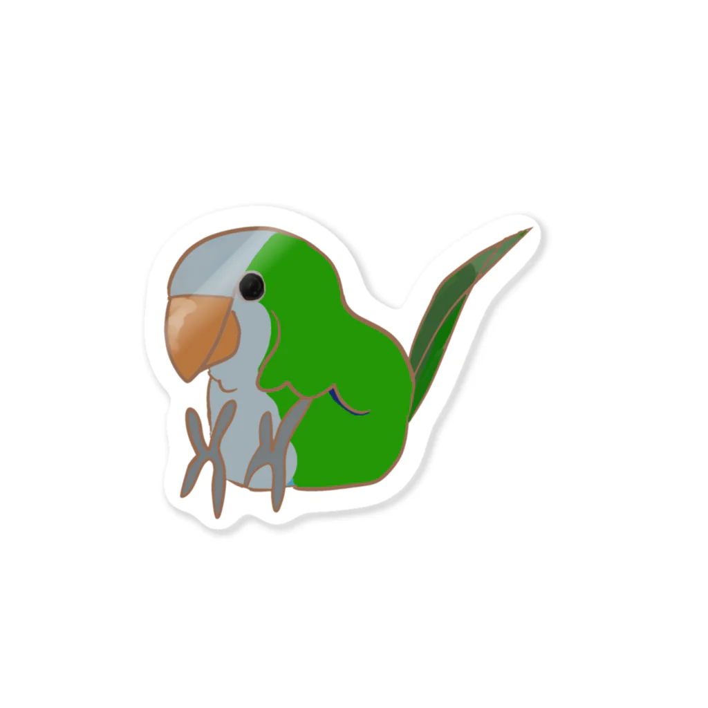 オキナちゃん家のオキナインコ ノーマル  Sticker