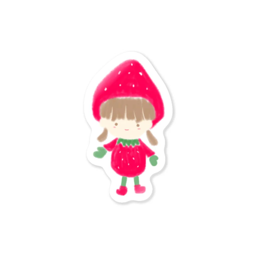 rurugirlのいちごちゃん🍓 Sticker