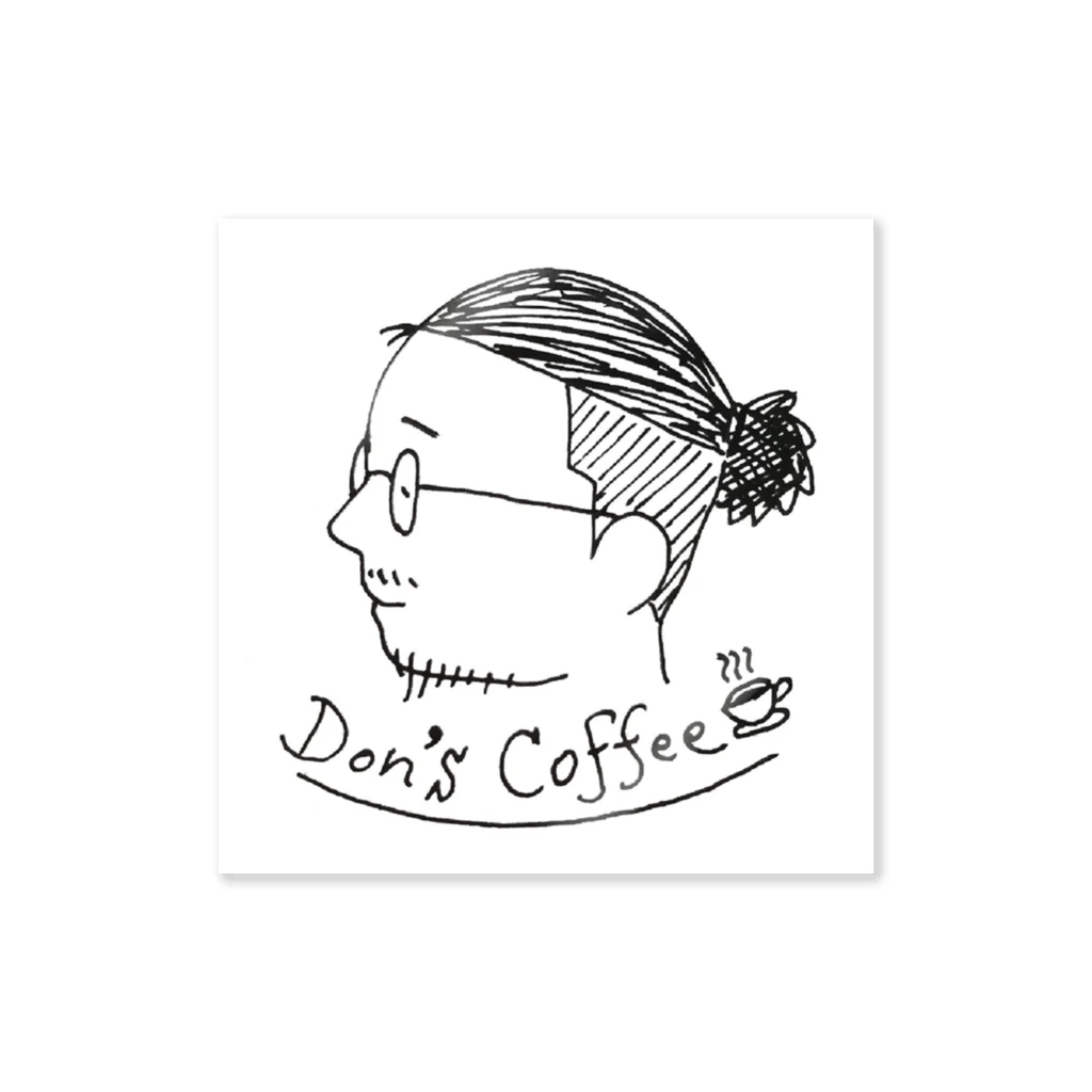 HaNaDoNのDon's Coffee ステッカー