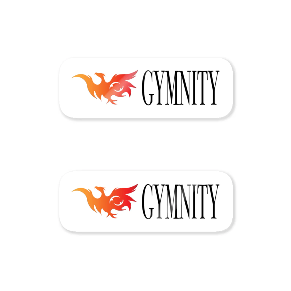 ジムニティ/体操競技のGYMNITYステッカー Sticker