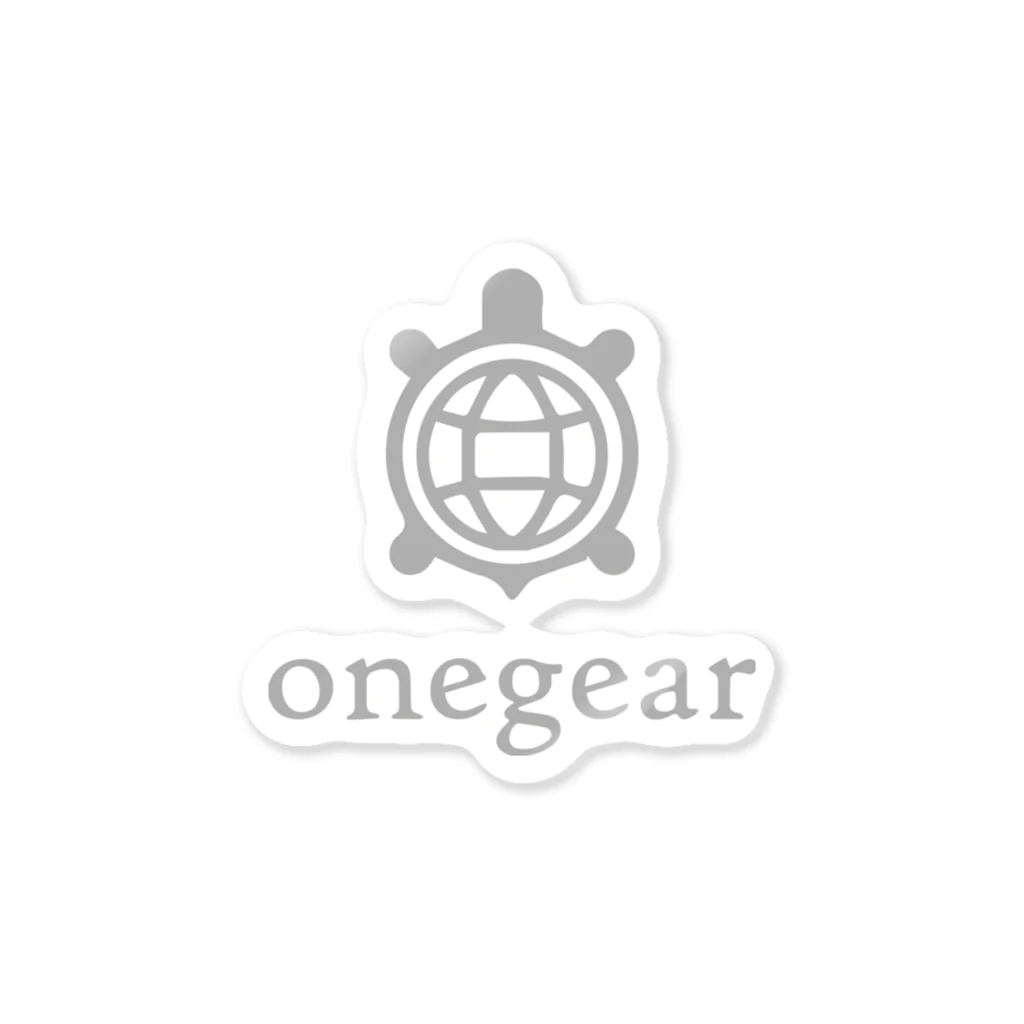 無骨キャンプ・アウトドア用品のonegear（ワンギア）のongaer（ワンギア） 公式ロゴ ステッカー