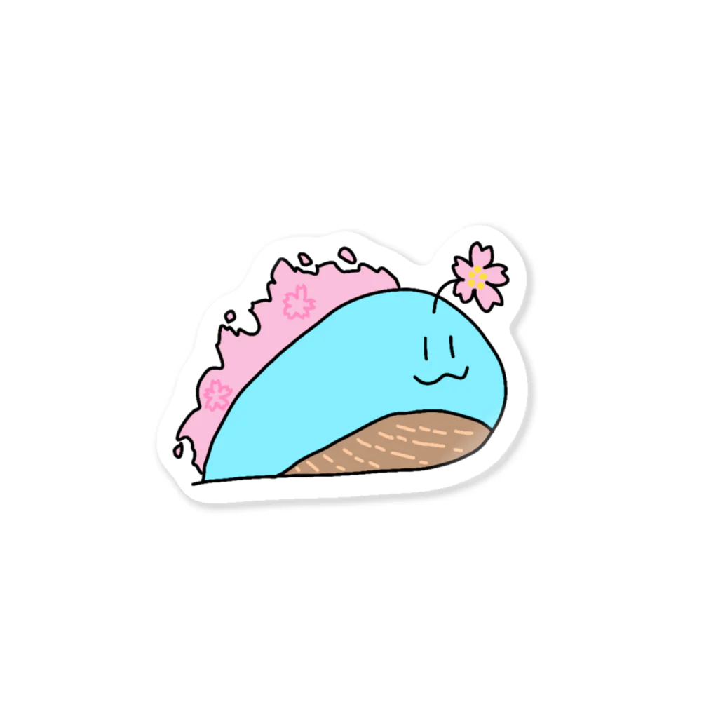 みまつなのかの桜にょろんちょ Sticker