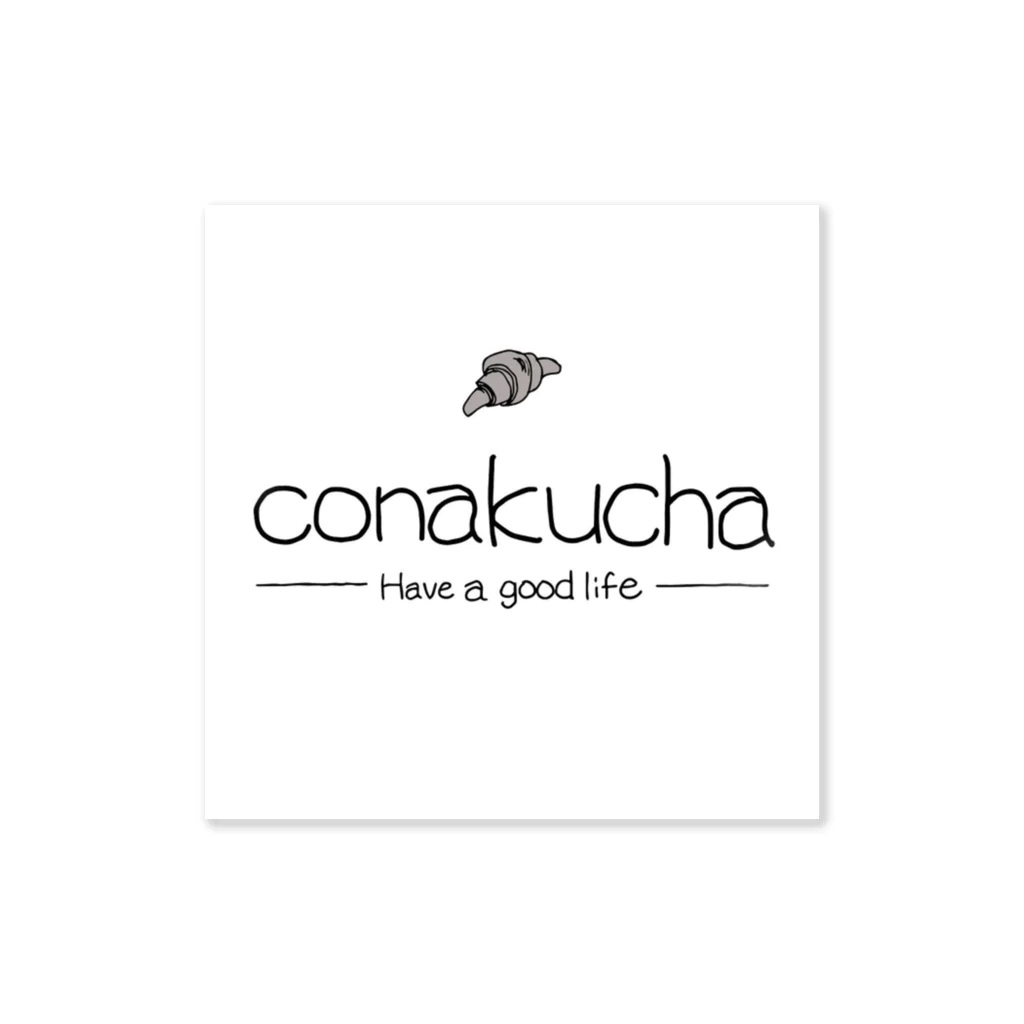 デッキ〜♪♯のconakucha（コナクチャ) ステッカー