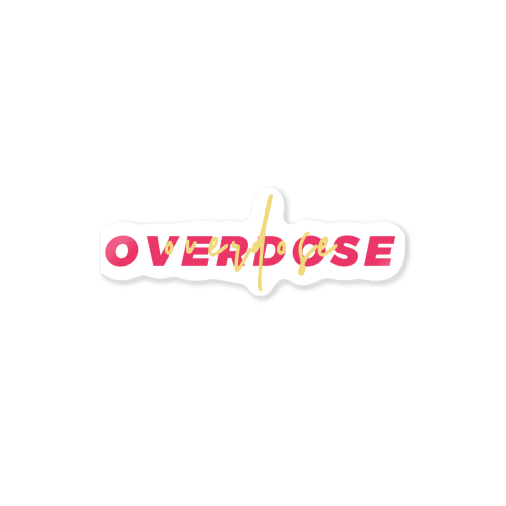 OverDoseのOverDose ステッカー