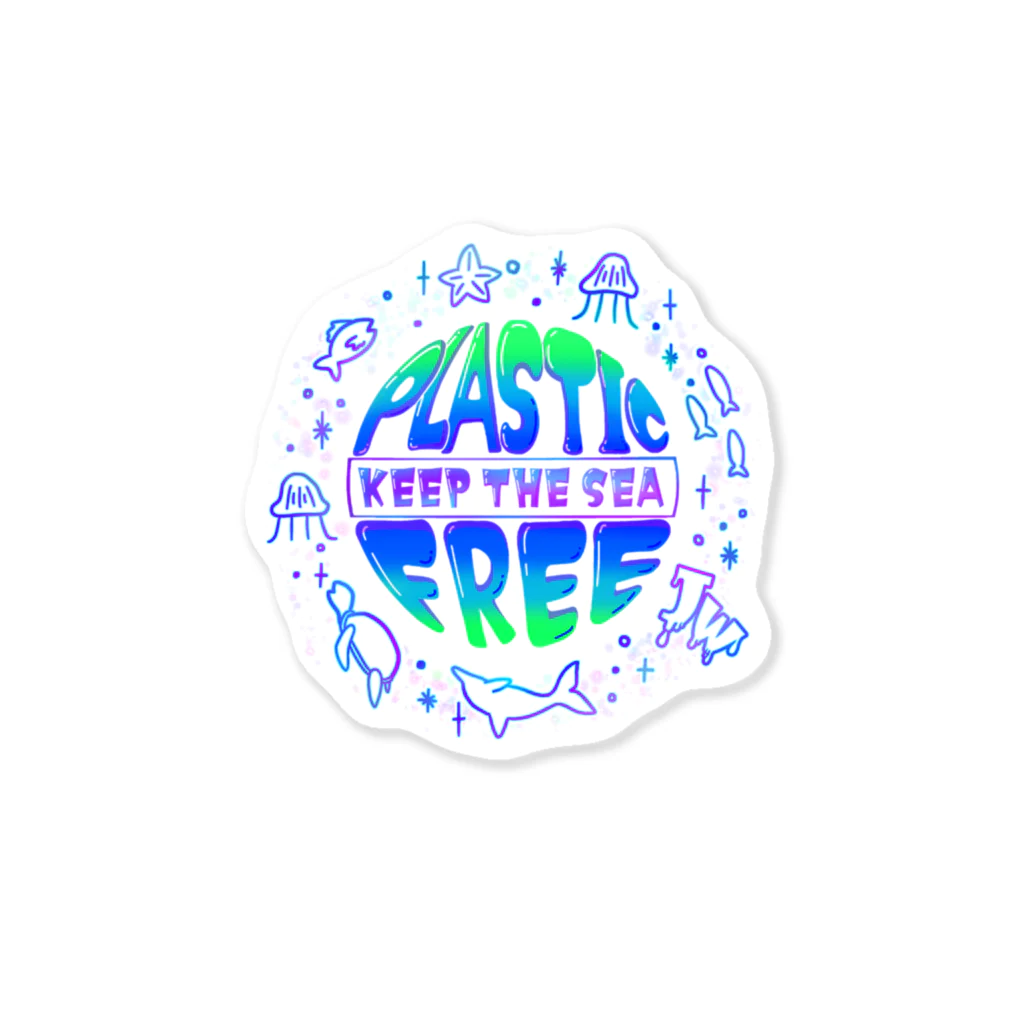 【公式】JELLY WONDERLAND【ショップ】のKEEP THE SEA Sticker