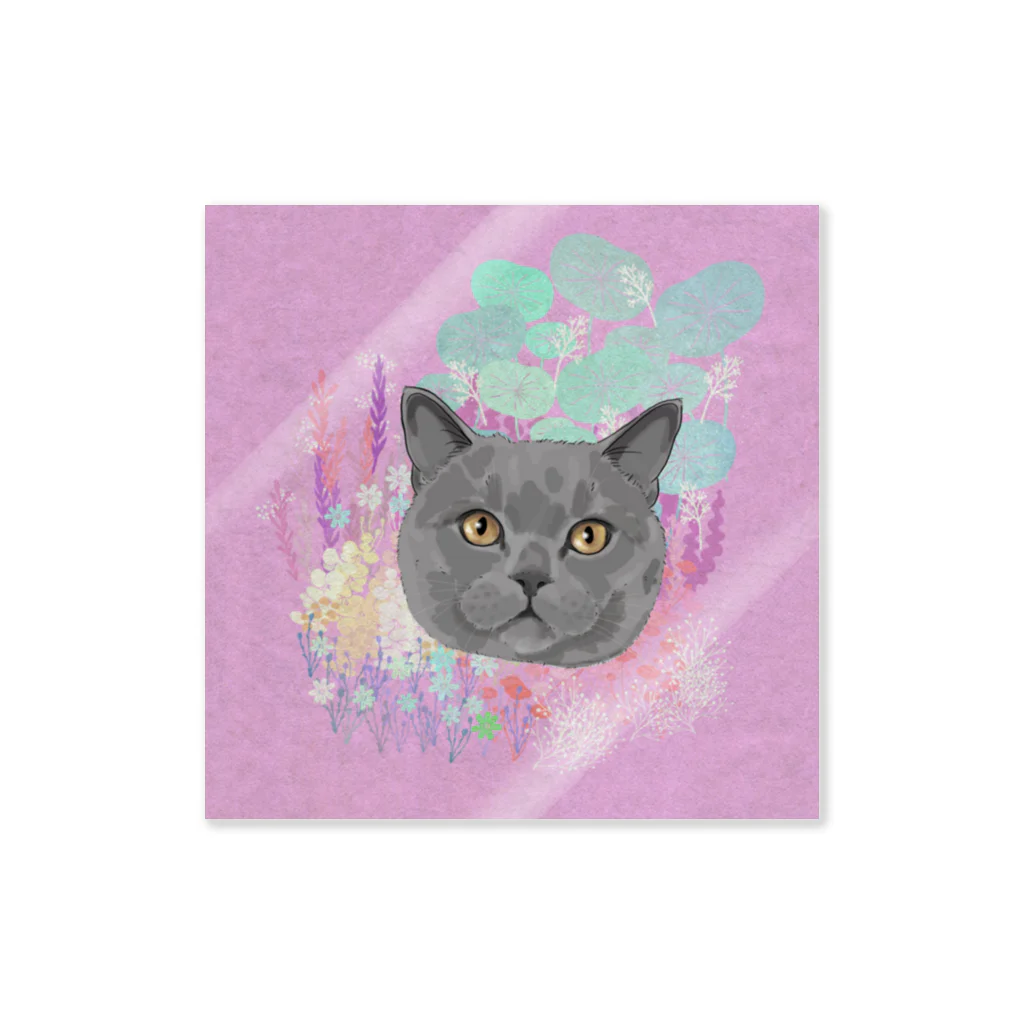 みきぞーん｜保護猫 ミッキー画伯と肉球とおともだちのJ Sticker