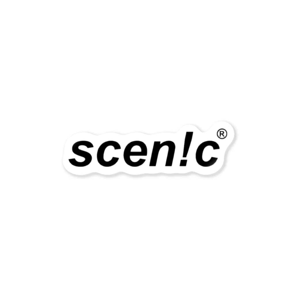 scen!c®のscen!c® ステッカー