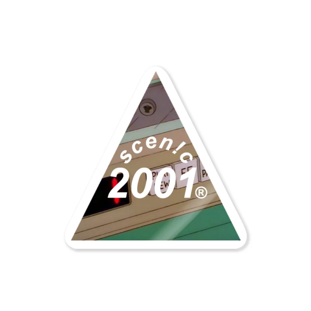 scen!c®のscen!c® 2001 sticker Sticker