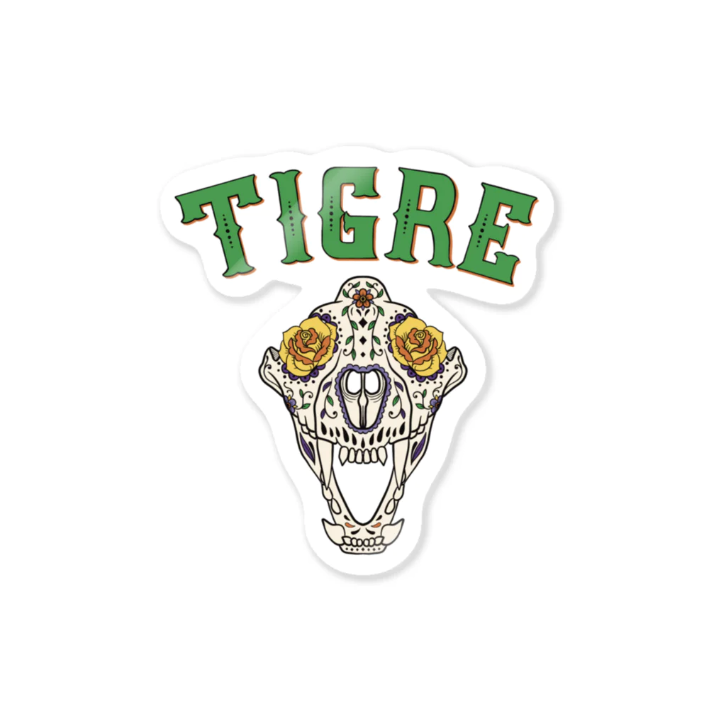 コノデザインのMexican Tigre Sticker