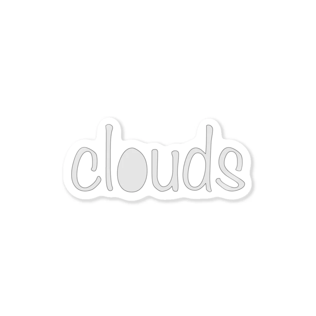 clouds のclouds ステッカー