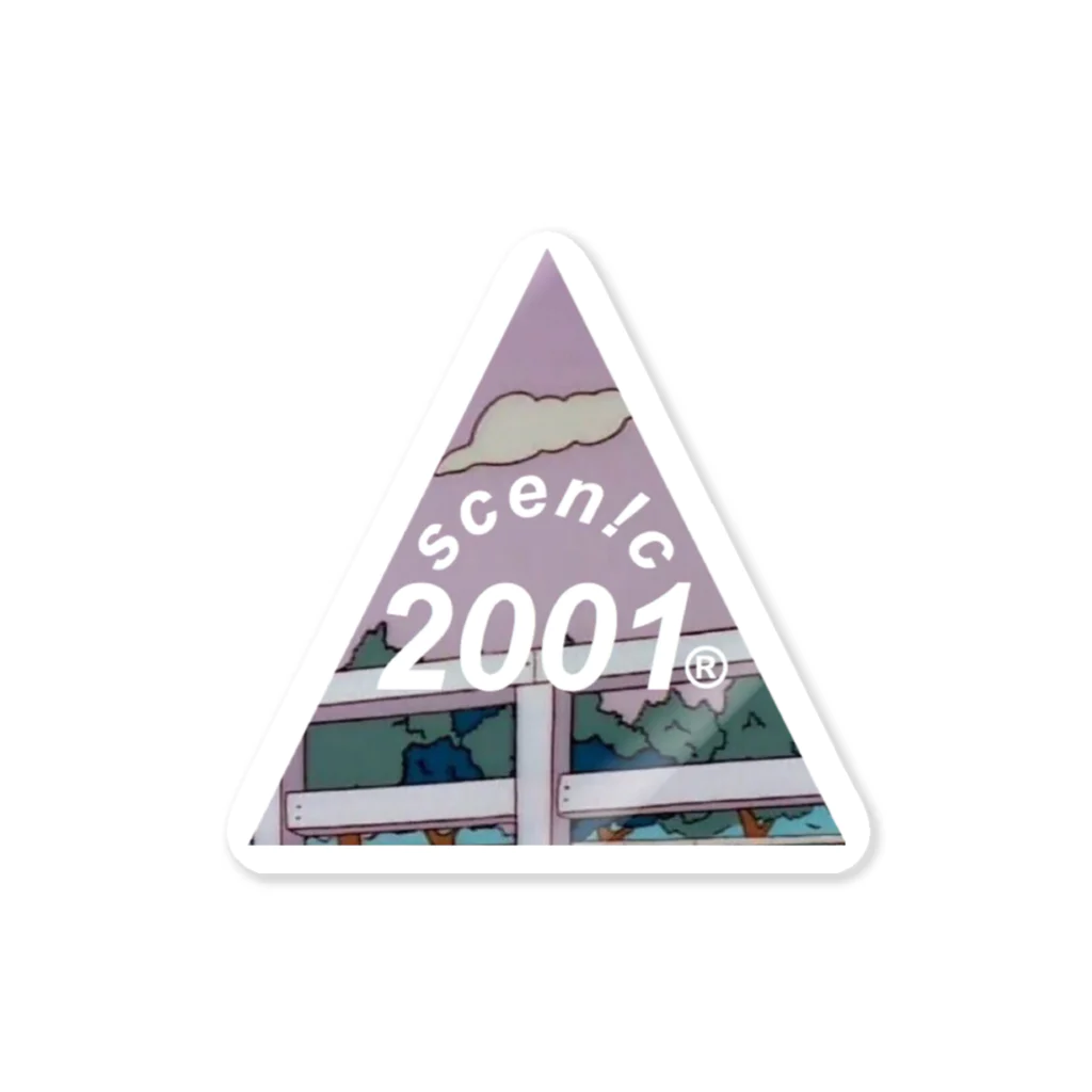 scen!c®のscen!c® 2001 sticker Sticker