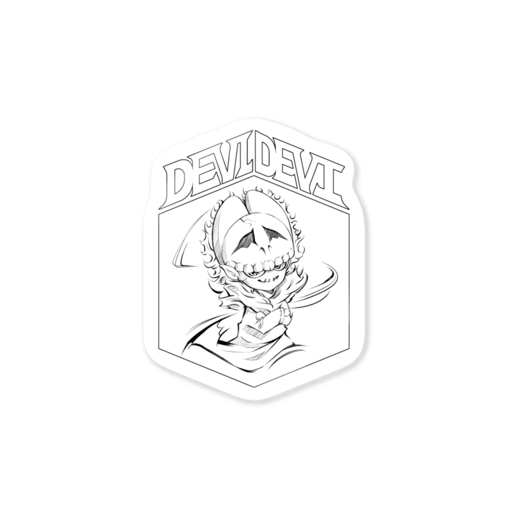 バッくん💣のDEVIDEVI-小さな悪魔- Sticker