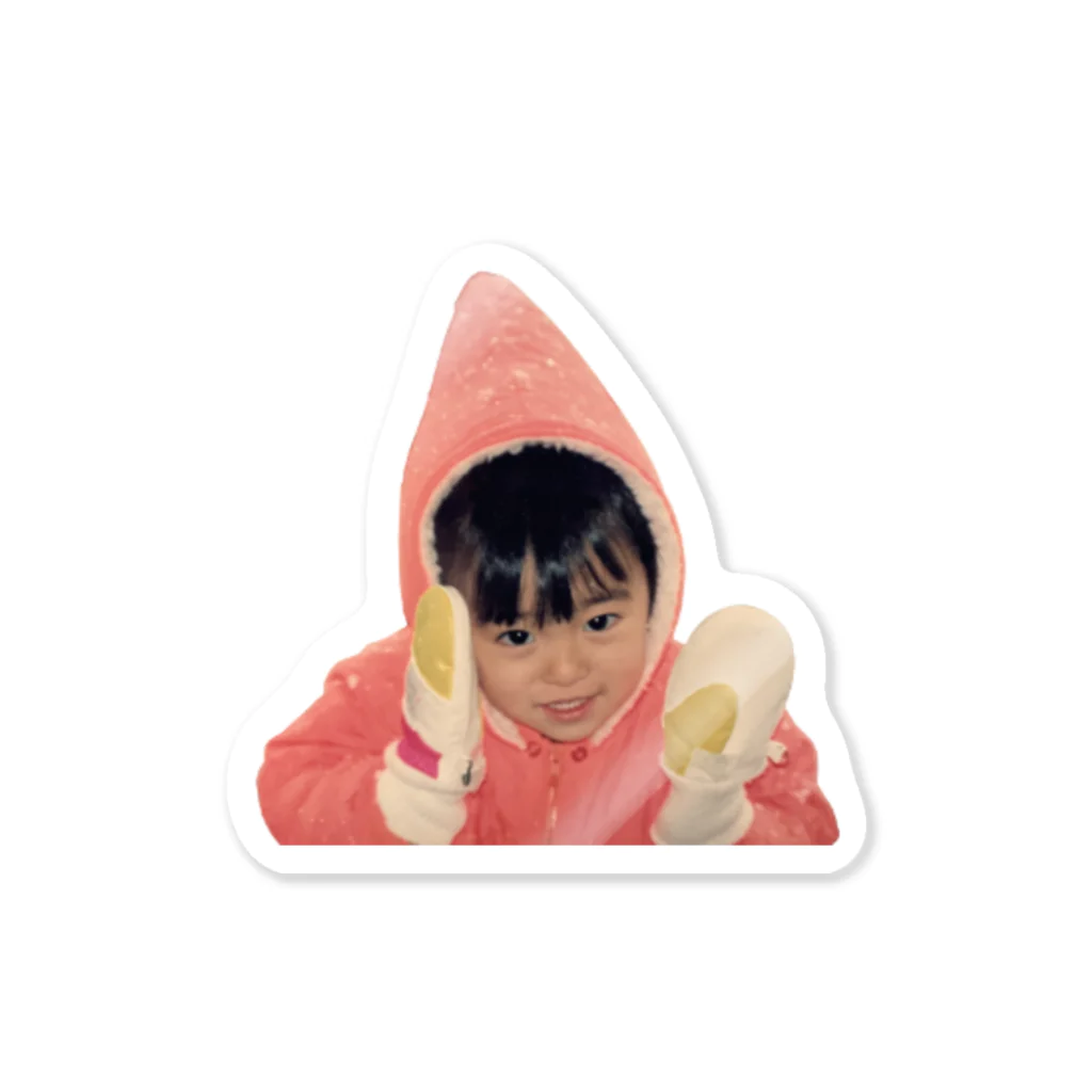 ANAN＠猫ひろしの人🥚🥚の3歳ゆきんこ Sticker