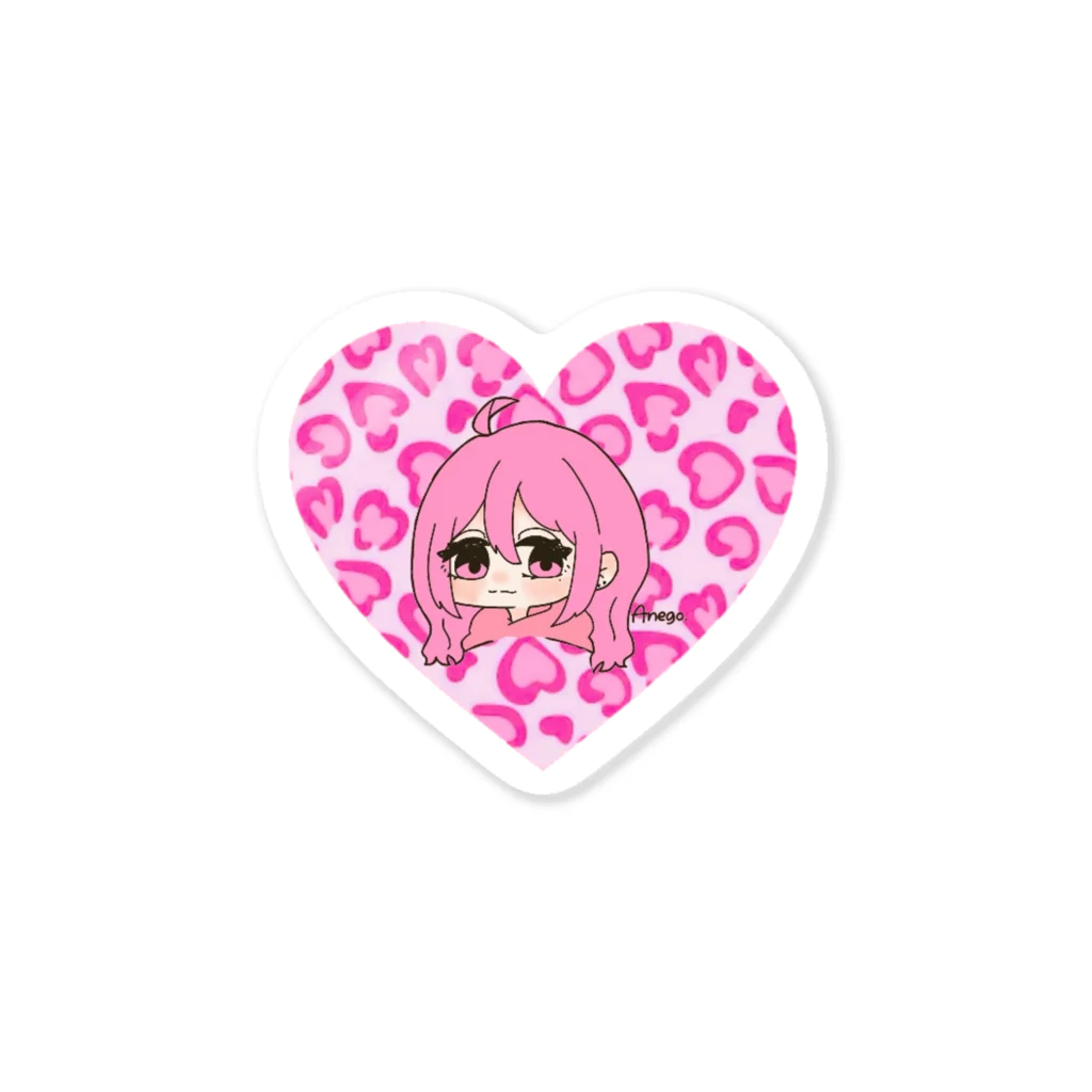 桃色な姐御のももねぇ🍑ver. Sticker