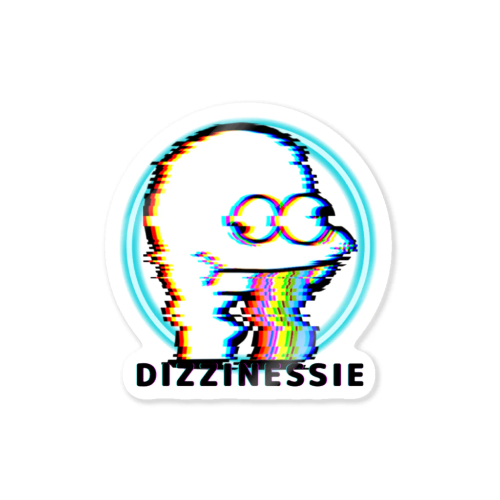 dizzinessie_shopのdizzinessie ステッカー