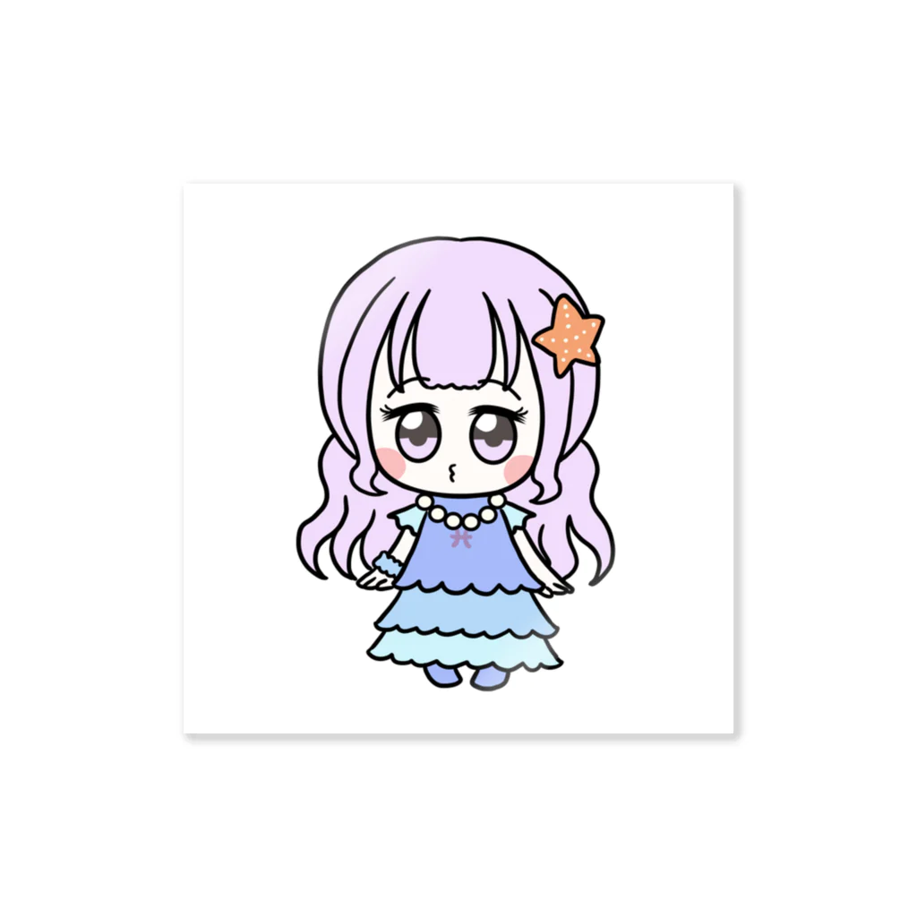 すきだらけShopのうお座ちゃん Sticker